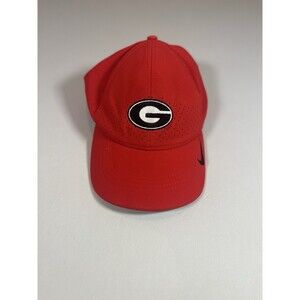Nike Georgia Bulldogs Legacy91 Dri-FIT Red Adjustable Hat UGA